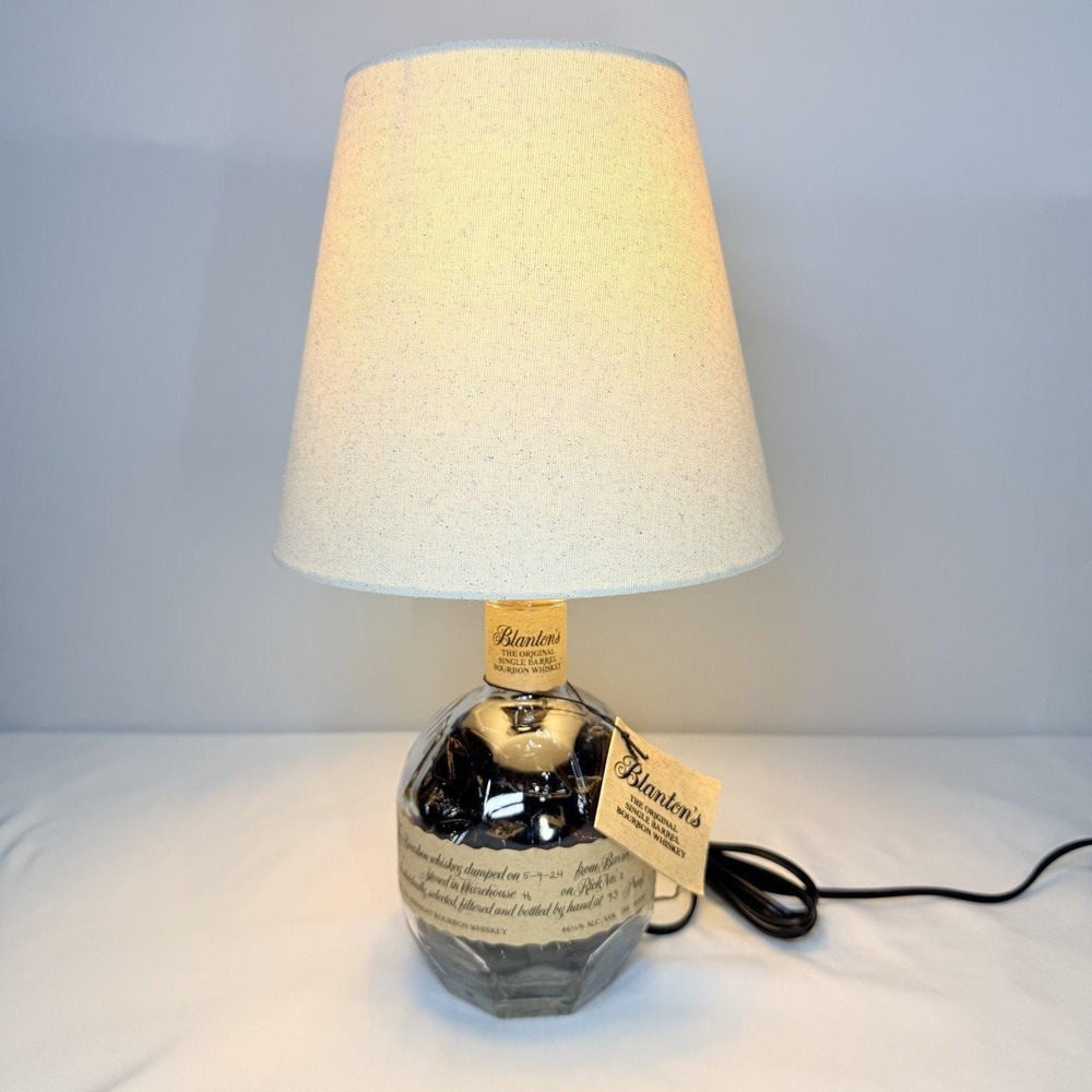 Blanton's Table Lamp The Original Single Barrel Bourbon Whiskey‎ DD 5/9/24